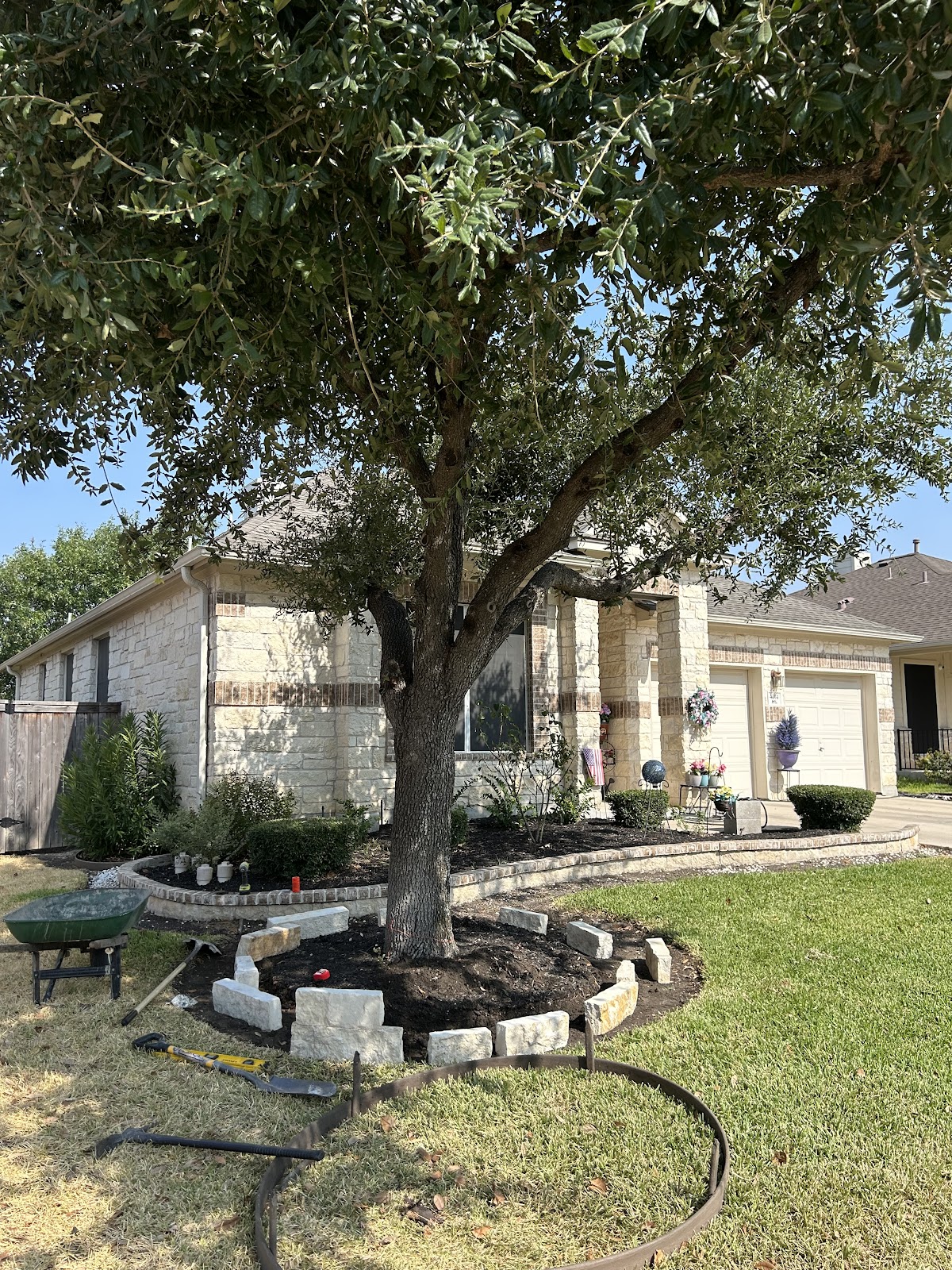 Tree trimming and landscaping
